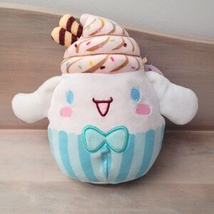 Squishmallows x Hello Kitty Sweet Treat Series Cinnamoroll Collectible Plush NEW